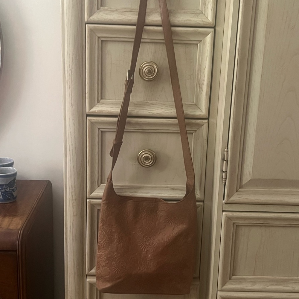 The Sak Tan Leather Handbag